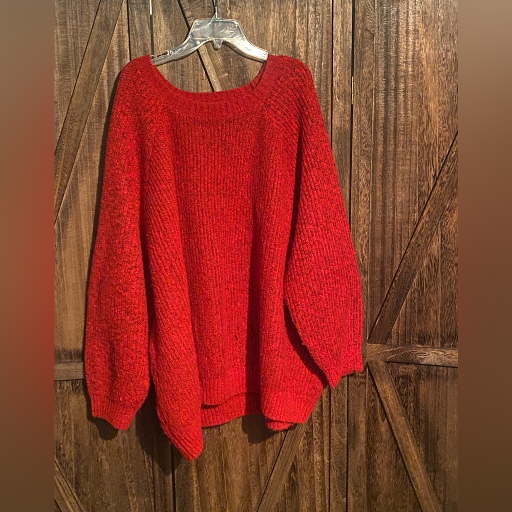 Old Navy Women's Crewneck Sweater - Red